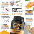 Supplementi di curcuma Supporto immunitario Capsule di zenzero di curcuma